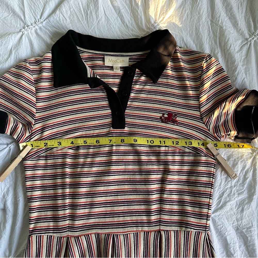 🚺 ModCloth striped shirt dress - Picture 9 of 9